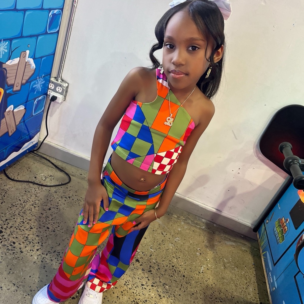 Emilio Pucci Colorful Kids Matching Set
